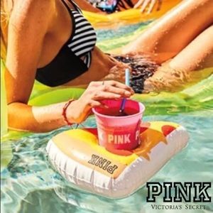 NEW PINK pizza floatie with PINK cup